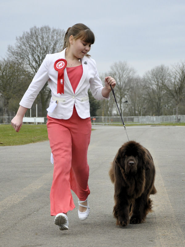 Junior Handler Nicole Owles