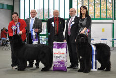 BiS and RBiS with the Judges at Third Open Show